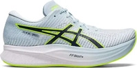 Asics Magic Speed 2 Damen Wei&szlig;/Blau Laufschuhe Wei&szlig; Blau