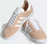 Adidas Originals Damen Sneaker Gazelle Halo Blush Wolkenwei&szlig; Beige
