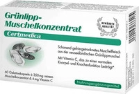 PZN-DE 00260215, Certmedica International GR&Uuml;NLIPPMUSCHEL KONZENTRAT Kapseln 60 St,