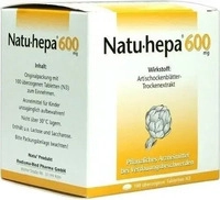 PZN-DE 00432662, Rodisma-Med Pharma NATU HEPA 600 mg &uuml;berzogene Tabletten 100 St,