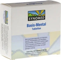 PZN-DE 09423989, Synomed BASIS MENTAL Tabletten 120 St, Grundpreis: &euro; 0,51 /