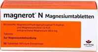 PZN-DE 06963337, W&ouml;rwag Pharma 10203, W&ouml;rwag Pharma MAGNEROT N Magnesiumtabletten