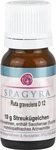 PZN-DE 11282533, Spagyra RUTA GRAVEOLENS D 12 Globuli 10 g, Grundpreis: &euro; 990,-