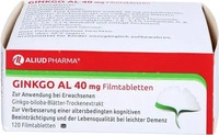 PZN-DE 06565080, ALIUD Pharma 138214, ALIUD Pharma GINKGO AL 40 mg Filmtabletten 120