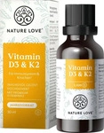 Nature Love Vitamin D3 & K2 Tropfen 30 ml, Grundpreis: &euro; 599,67 / l