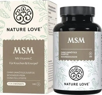 Nature Love MSM Tabletten f&uuml;r 3 Monate 187 g, Grundpreis: &euro; 50,75 / kg