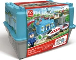 Hape Gro&szlig;stadtlandschaft Eisenbahn in Aufbewahrungsbox 6943478035645