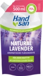 Handsan aromatische Fl&uuml;ssigseife Natural Lavender Nachf&uuml;llbeutel 4045612009948