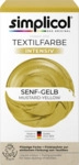 simplicol Textilfarbe intensiv Senf Gelb 4062196272476