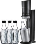 SodaStream Wassersprudler Crystal 3.0 titan Vorteilspack 1 St&uuml;ck