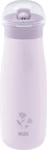 NUK Mini-Me Flip Trinkflasche Edelstahl flieder 500ml, ab 12 Monate 4008600434573