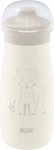NUK Mini-Me Sip Trinkflasche Edelstahl beige 300ml, ab 9 Monate 4008600434627