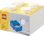 LEGO Schreibtischelement 4 Noppen - Wei&szlig; 5711938031916