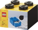 LEGO Schreibtischelement 4 Noppen - Schwarz 5711938031909