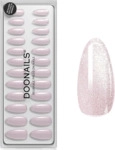 Doonails Press Ons Rose Cateye Medium Almond 4262401170676
