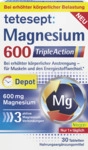 tetesept Magnesium 600 Triple Action Tabletten 4008491114622