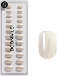 Doonails Toffee Extra Short Square Soft Gel Press Ons 4262401171550