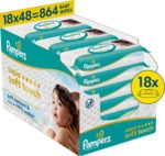 Pampers Feuchtt&uuml;cher Aqua Soft Touch (18x48 St&uuml;ck) 8006530139977