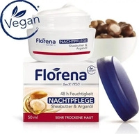 Florena Nachtpflege Sheabutter & Argan&ouml;l 50 ml, Grundpreis: &euro; 119,80 / l