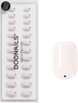 Doonails Soft Gel Press Ons Short Square Blue Dots 4255912902843