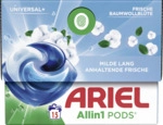 Ariel Vollwaschmittel Allin1 Pods Frische Baumwollbl&uuml;te 15WL 8006530152921
