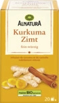Alnatura Bio Kurkuma Zimt Tee 4104420202832