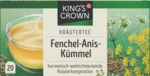 KING'S CROWN Kr&auml;utertee Fenchel-Anis-K&uuml;mmel 4305615641409