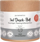 puremetics 3in1 Dusch-Fluff Anti Unreinheiten 4251844910871