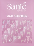 Sant&eacute; Nail Sticker Bows & Florals Collection 4025089008255