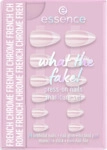 essence what the fake! Press-on Nails manicure set 05 French Chrome...