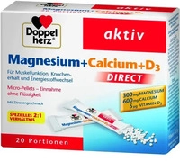 Doppelherz aktiv Magnesium+Calcium+D3 Direct 55 g, Grundpreis: &euro; 63,45 / kg
