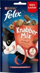 Felix Knabber Mix Leckerlis Grillspa&szlig; mit Rind-, Huhn- & Lachsgeschmack 60 g,