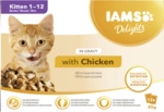 IAMS Delights Nassfutter Kitten in Sauce mit Huhn 8710255100463