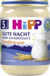 HiPP Bio Gute Nacht Grie&szlig;brei pur 4062300123175