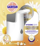 Sagrotan No-Touch Automatischer Seifenspender Starterset Lotusbl&uuml;te & Kamillen&ouml;l