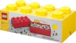 LEGO Aufbewahrungsstein 8 Noppen - Gelb 5706773400423
