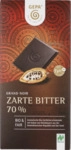 GEPA Bio Grand Noir Zartbitter Bio Schokolade 70% Kakao Naturland 4013320066393