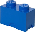 LEGO Aufbewahrungsstein 2 Noppen - Blau 5706773400218