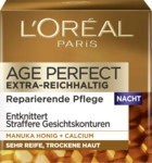 L&rsquo;Or&eacute;al Paris Age Perfect Gesichtscreme Extra-Reichhaltig Manuka Honig...