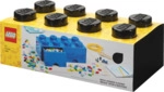 LEGO Schubladenelement 8 Noppen - Schwarz 5711938029531