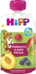 Bio Hippis Waldbeeren in Apfel Pfirsich 4062300278554