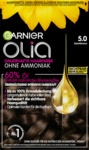 Garnier Olia Dauerhafte Haarfarbe Coloration 5.0 Samtbraun 3600541250505