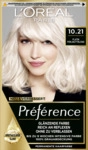 L&rsquo;Or&eacute;al Paris Pr&eacute;f&eacute;rence 10.21 Platin Perlmuttblond 3600523776306