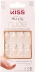 KISS Salon Acrylic Nude French Nails - Breathtaking 0731509642667