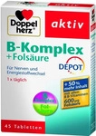 Doppelherz aktiv B-Komplex + Fols&auml;ure Mini-Tabletten 13.7 g, Grundpreis: &euro;