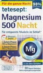 tetesept Magnesium 500 Nacht Tabletten 42.6 g, Grundpreis: &euro; 93,66 / kg