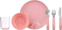 MEPAL Kindergeschirrset Mio Deep Pink 6-teilig 1 St&uuml;ck
