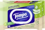 Tempo Feuchte Toilettent&uuml;cher sanft & Sensitiv Aloe Vera Duo-Pack 7322540907612
