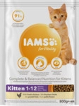 IAMS complete & Balanced Nutrition Trockenfutter mit Huhn f&uuml;r Kitten...