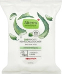 Alterra Feuchte Reinigungst&uuml;cher Bio-Aloe Vera 4305615304205